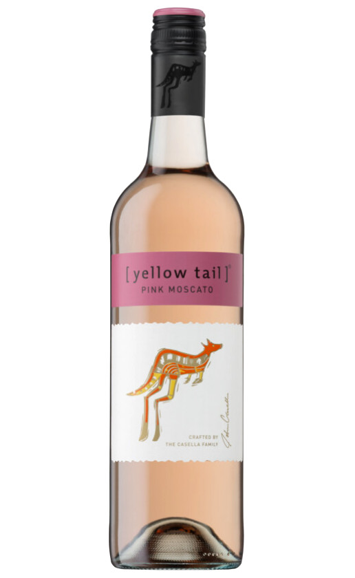 Wine Yellow Tail Pink Moscato