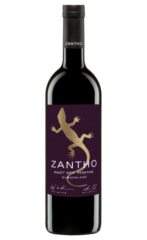 Zantho Pinot Noir Reserve 2018