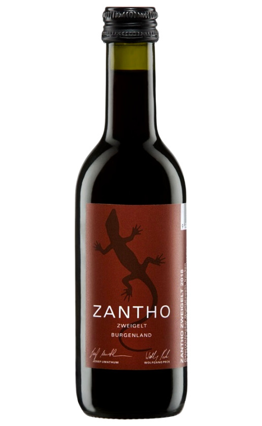 Wine Zantho Zweigelt 2019 2