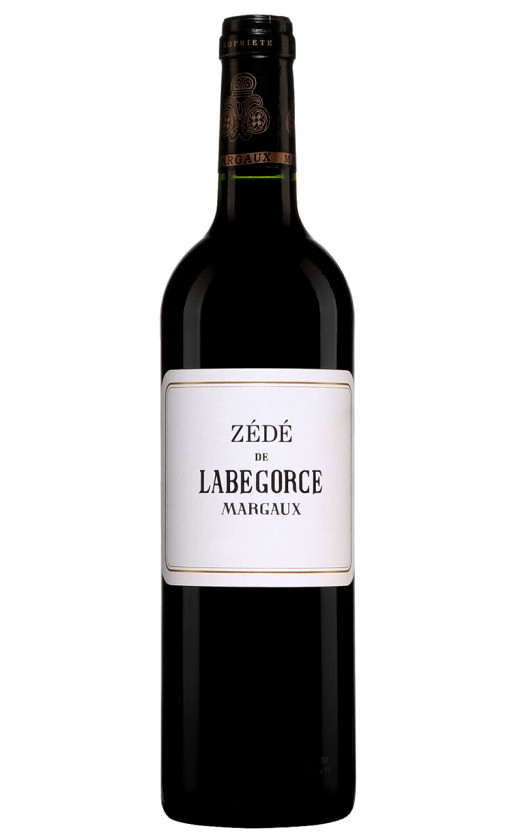 Wine Zede De Labegorce Margaux 2016
