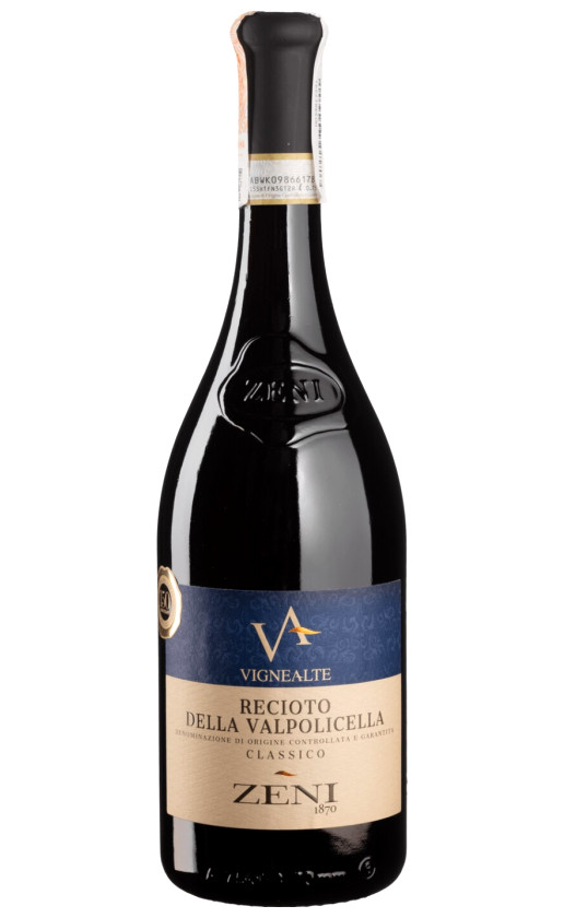 Wine Zeni Vigne Alte Recioto Della Valpolicella Classico 2019