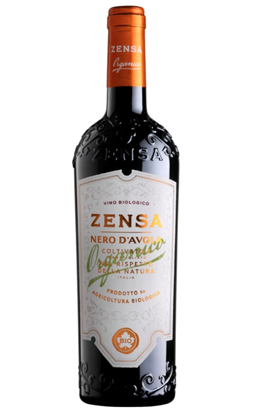 Wine Zensa Nero Davola Organic Terre Siciliane 2016