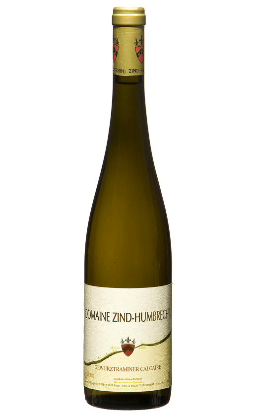 Wine Zind Humbrecht Gewurztraminer Calcaire Alsace