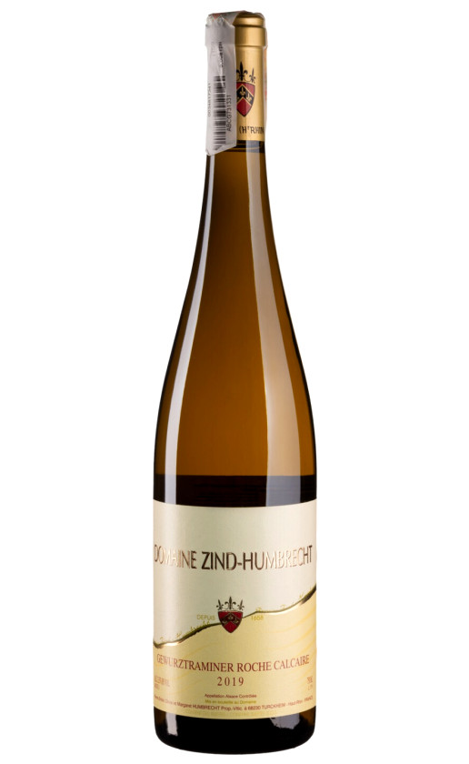 Вино Zind-Humbrecht Gewurztraminer Roche Calcaire Alsace 2019