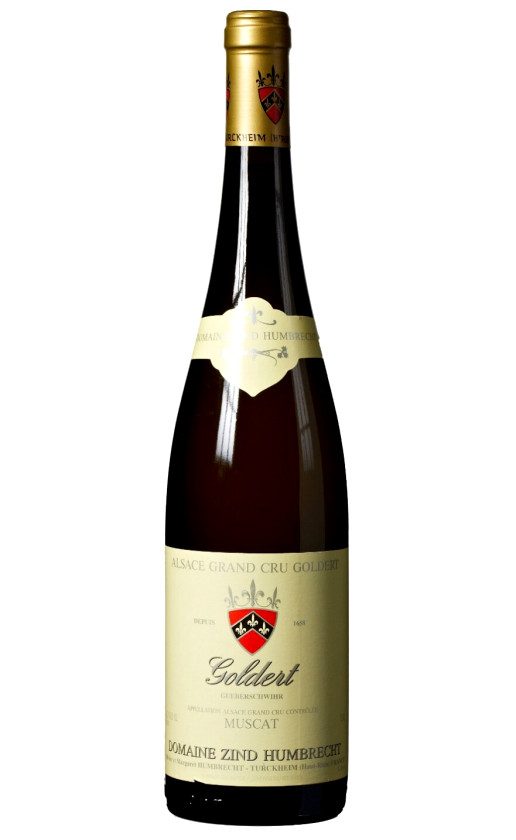 Вино Zind-Humbrecht Muscat Goldert Alsace Grand Cru 2009