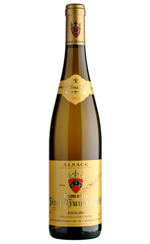 Вино Zind-Humbrecht Riesling Alsace 2012