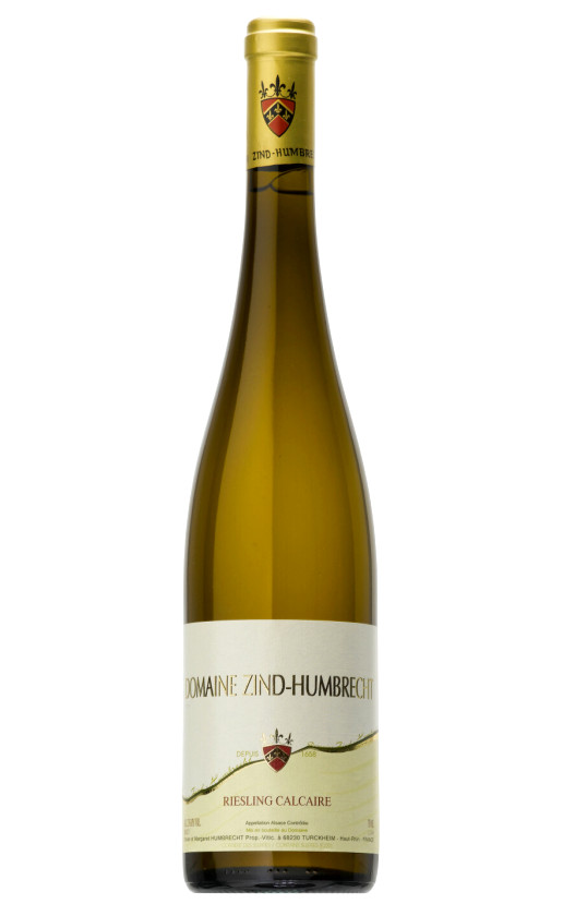 Вино Zind-Humbrecht Riesling Calcaire Alsace 2013