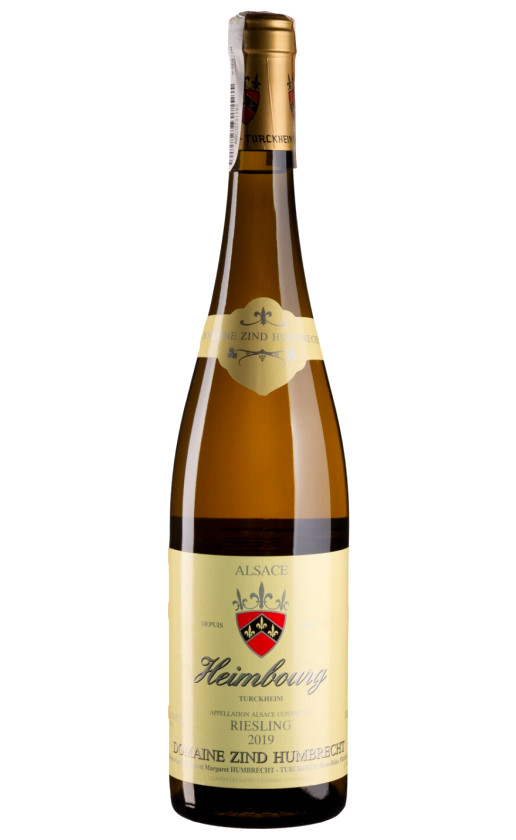 Вино Zind-Humbrecht Riesling Heimbourg Alsace 2019