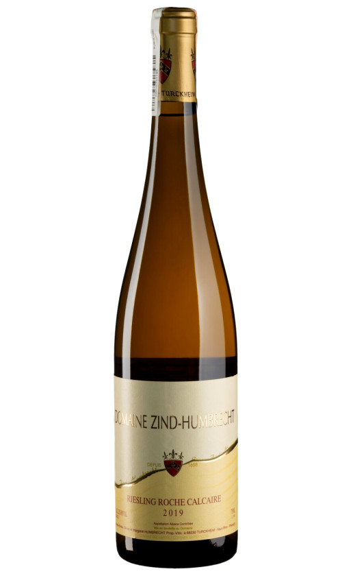 Вино Zind-Humbrecht Riesling Roche Calcaire Alsace 2019
