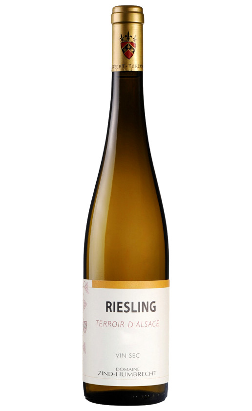 Wine Zind Humbrecht Riesling Terroir Dalsace Alsace 2012