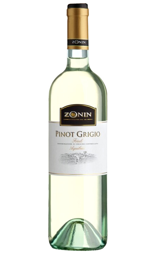 Вино Zonin Pinot Grigio Friuli Aquileia