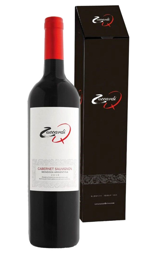 Вино Zuccardi Q Cabernet Sauvignon 2010 gift box