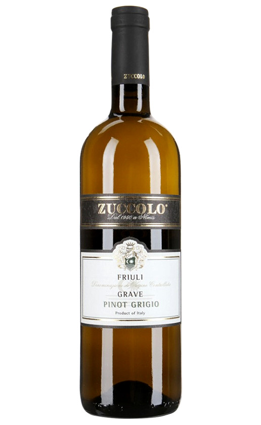 Вино Zuccolo Pinot Grigio Friuli Grave 2016